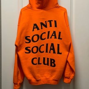 Anti Social Social Club X undefeated hoodie